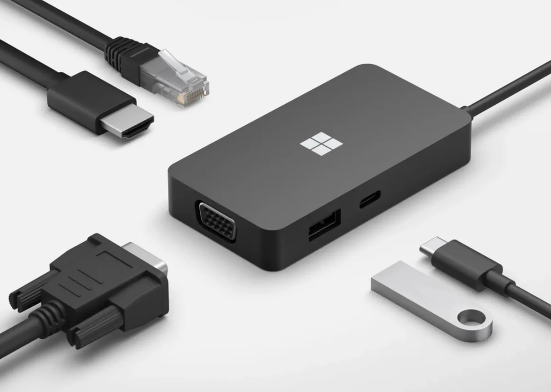 Microsoft Surface USB-C Travel Hub Black