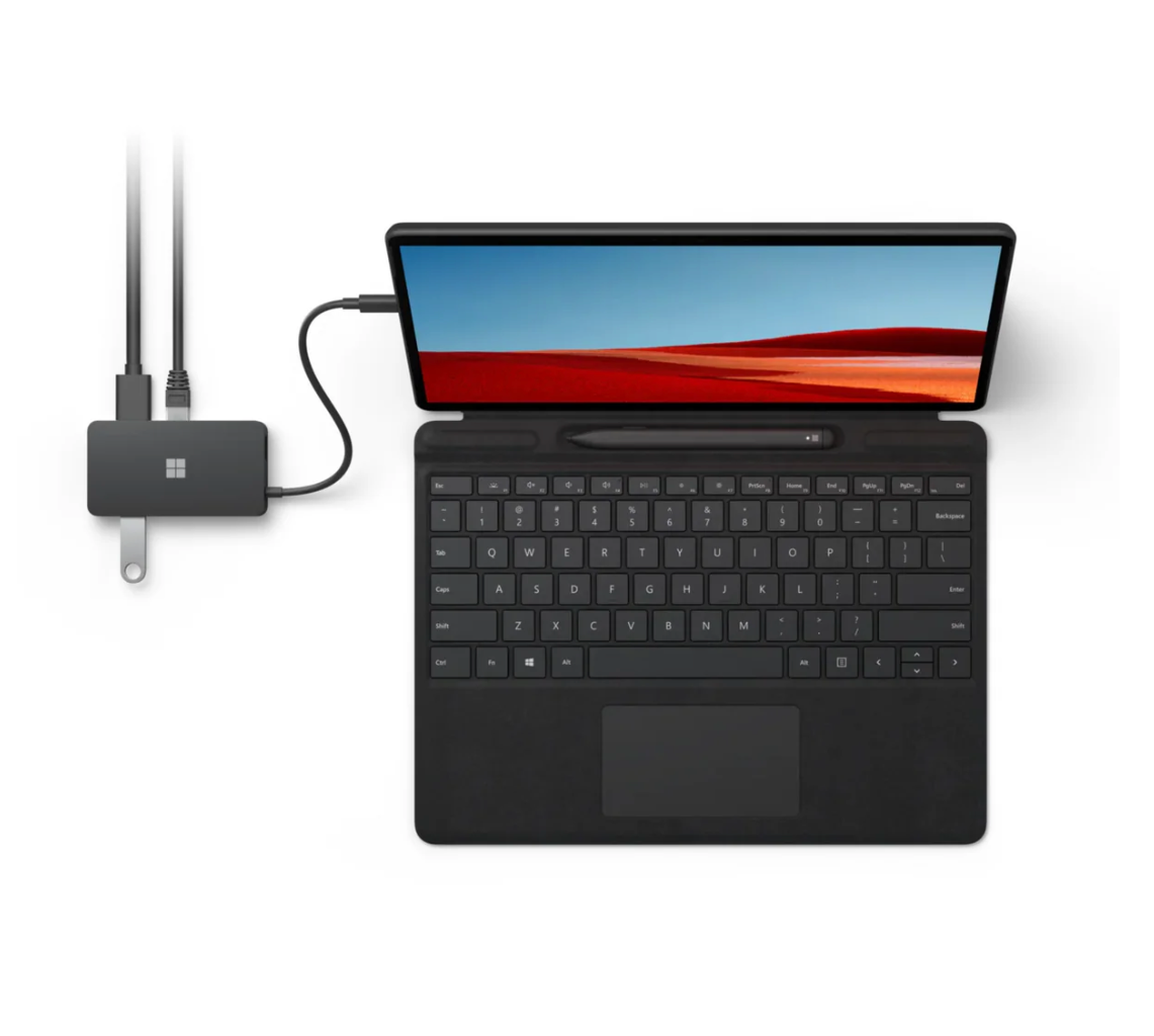 Microsoft Surface USB-C Travel Hub Black