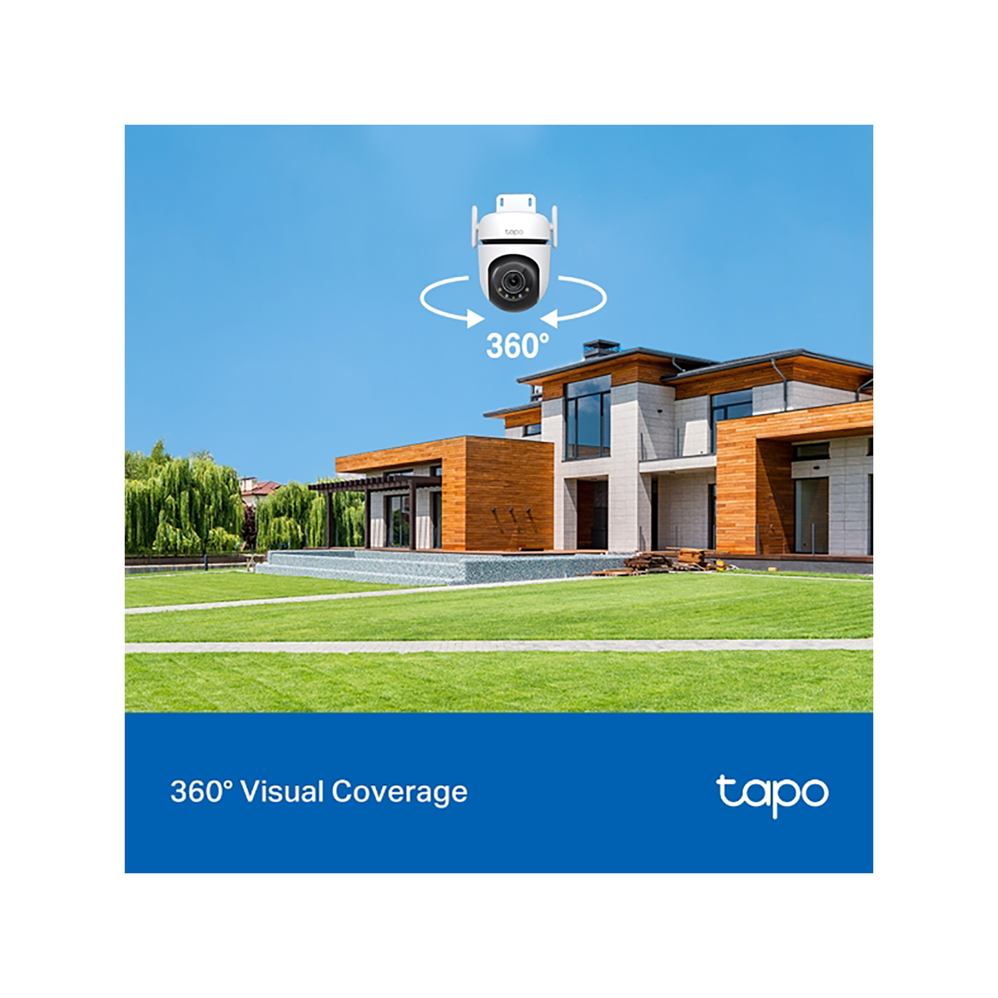 TP-Link TAPO C520WS 4MP Outdoor Pan Tilt IP Camera
