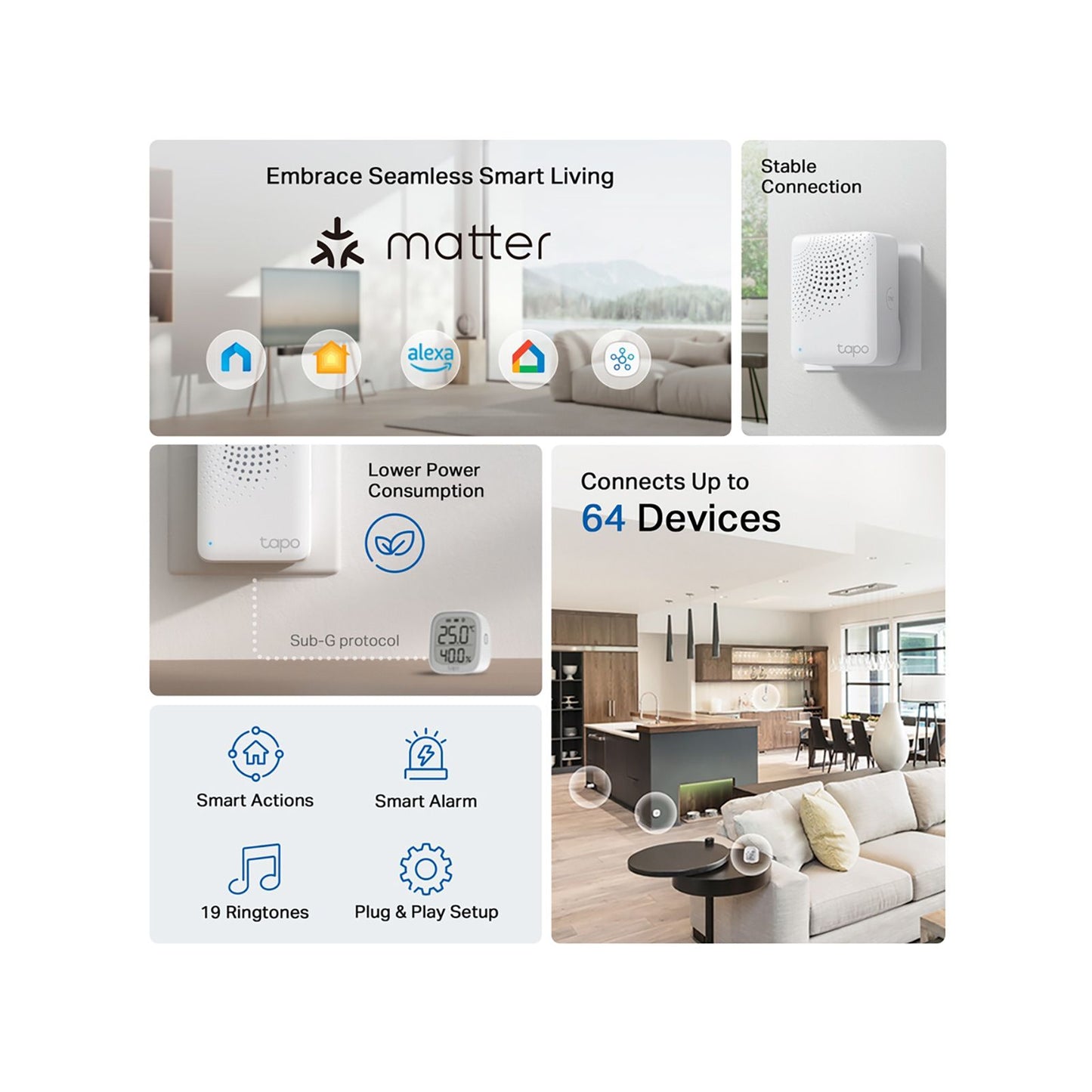 TP-Link TAPO H100 Smart Hub with Chime