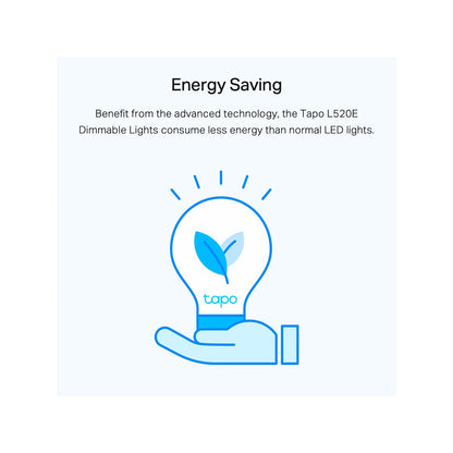 TP-Link L520E Smart Wi-Fi Light Bulb Daylight and Dimmable