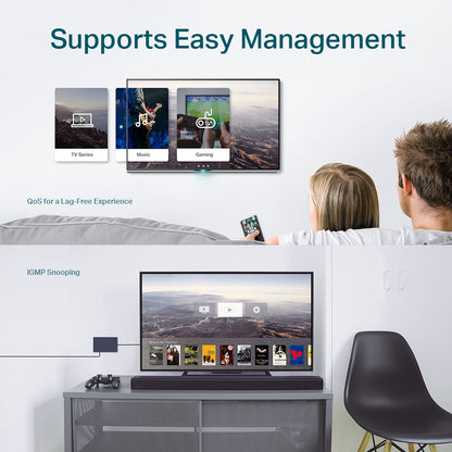 TP-Link TL-SG108E Unmanaged Network Switch