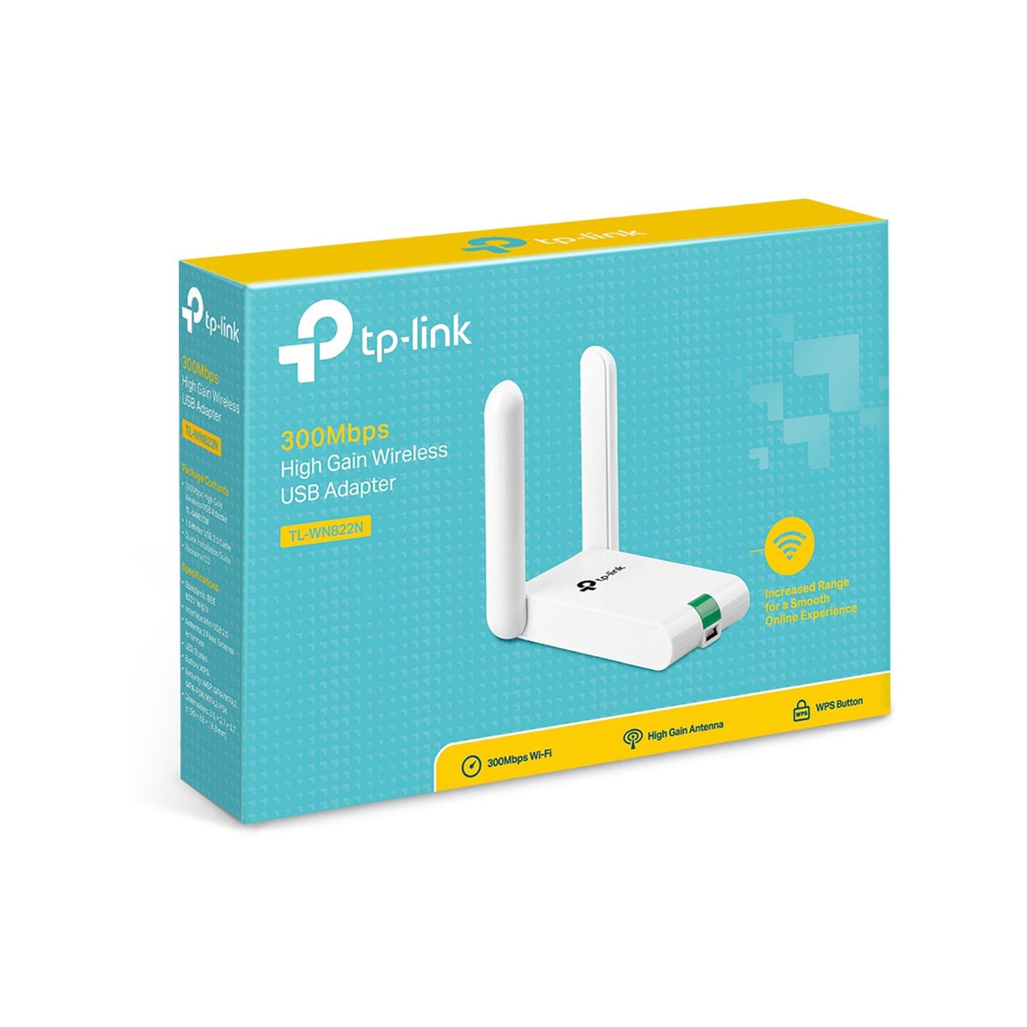 TP-Link 300Mbps High Gain USB Wireless Adapter