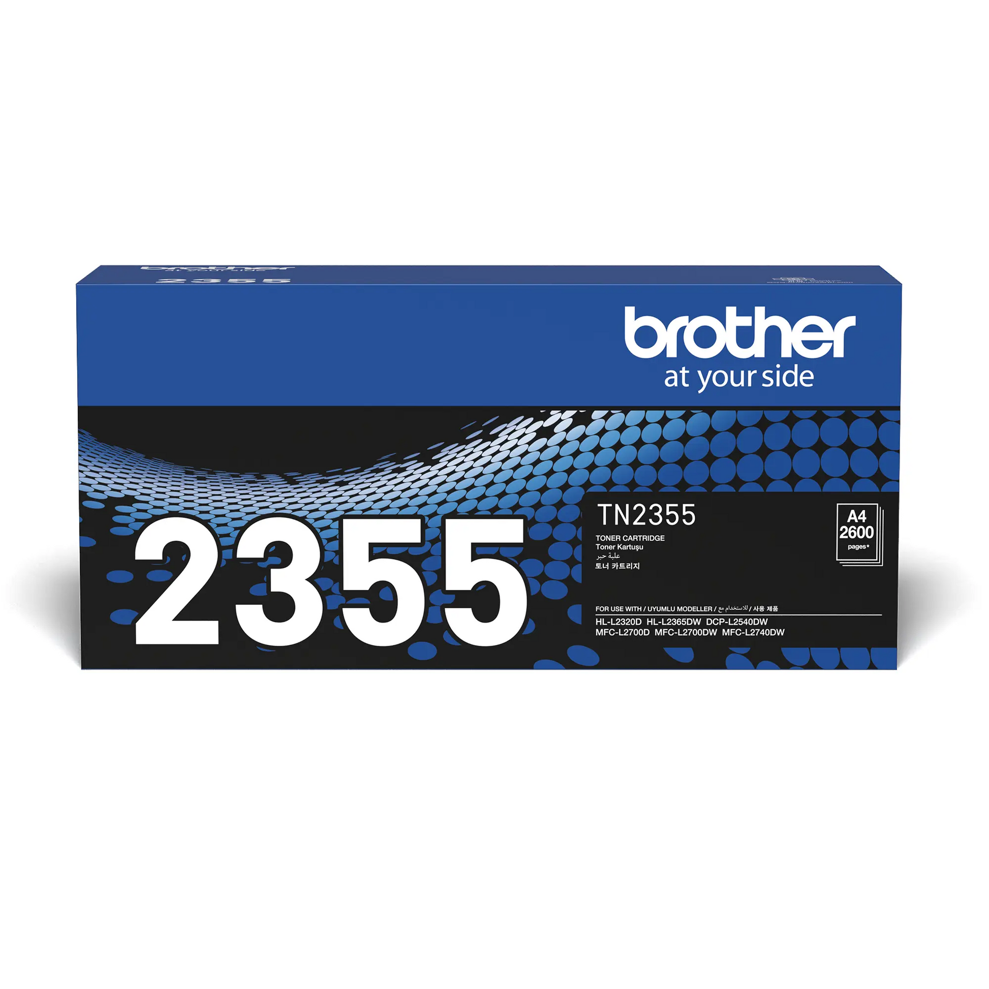 Brother TN-2355 Black Toner Cartridge - iDesign Communications