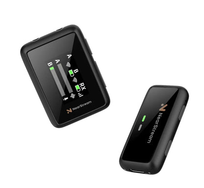 NearStream AWM20D: AI Noise-Canceling  Premium Multi-Purpose Wireless Microphone (1TX+1RX) - iDesign Communications