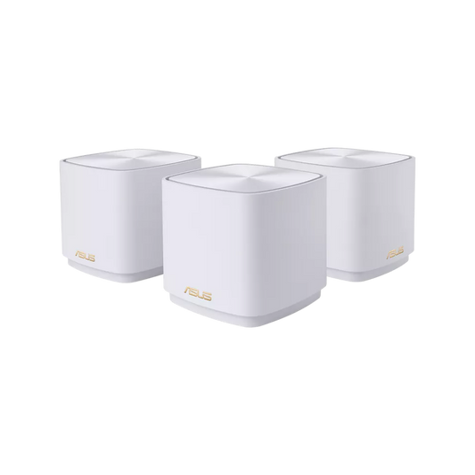Asus ZenWifi XD4 Plus AX1800 White 3-Pack Wi-Fi Router Kit - iDesign Communications