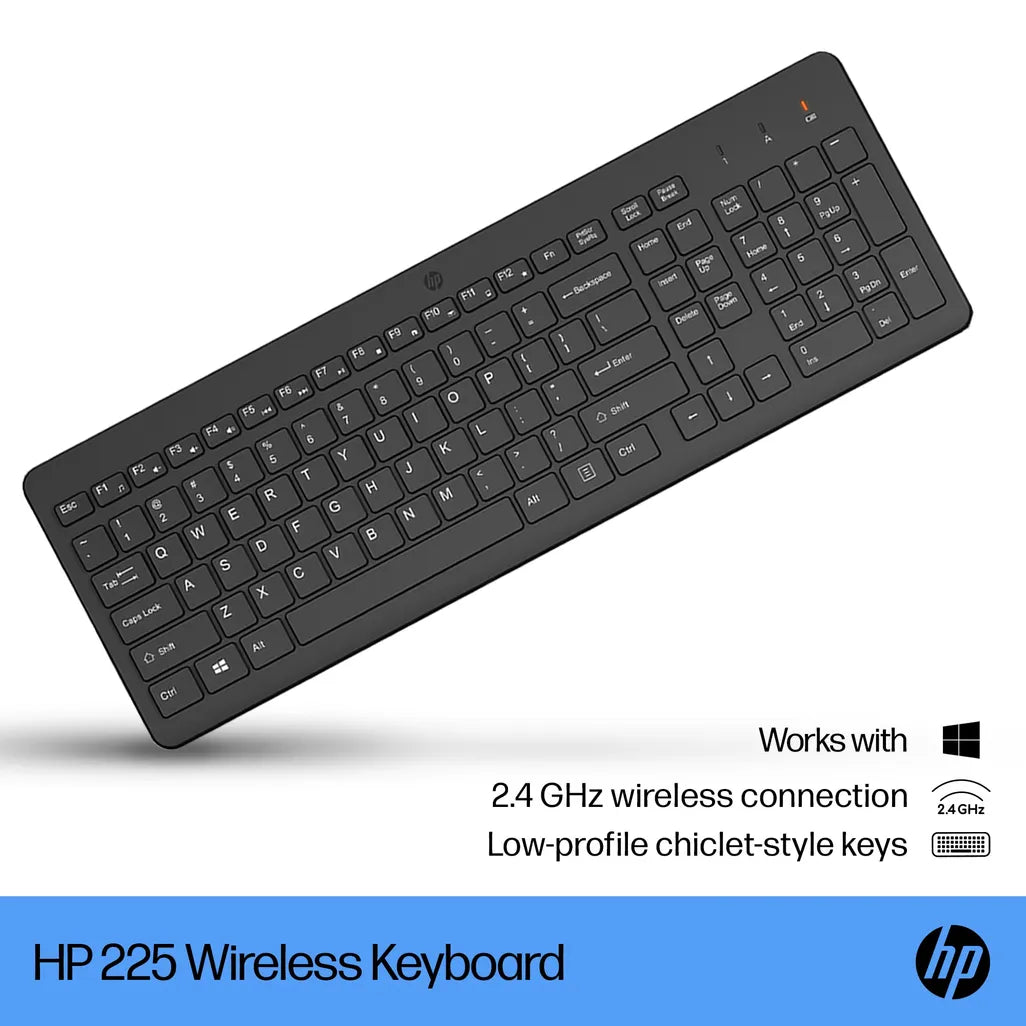 HP 225 Wireless Keyboard - iDesign Communications