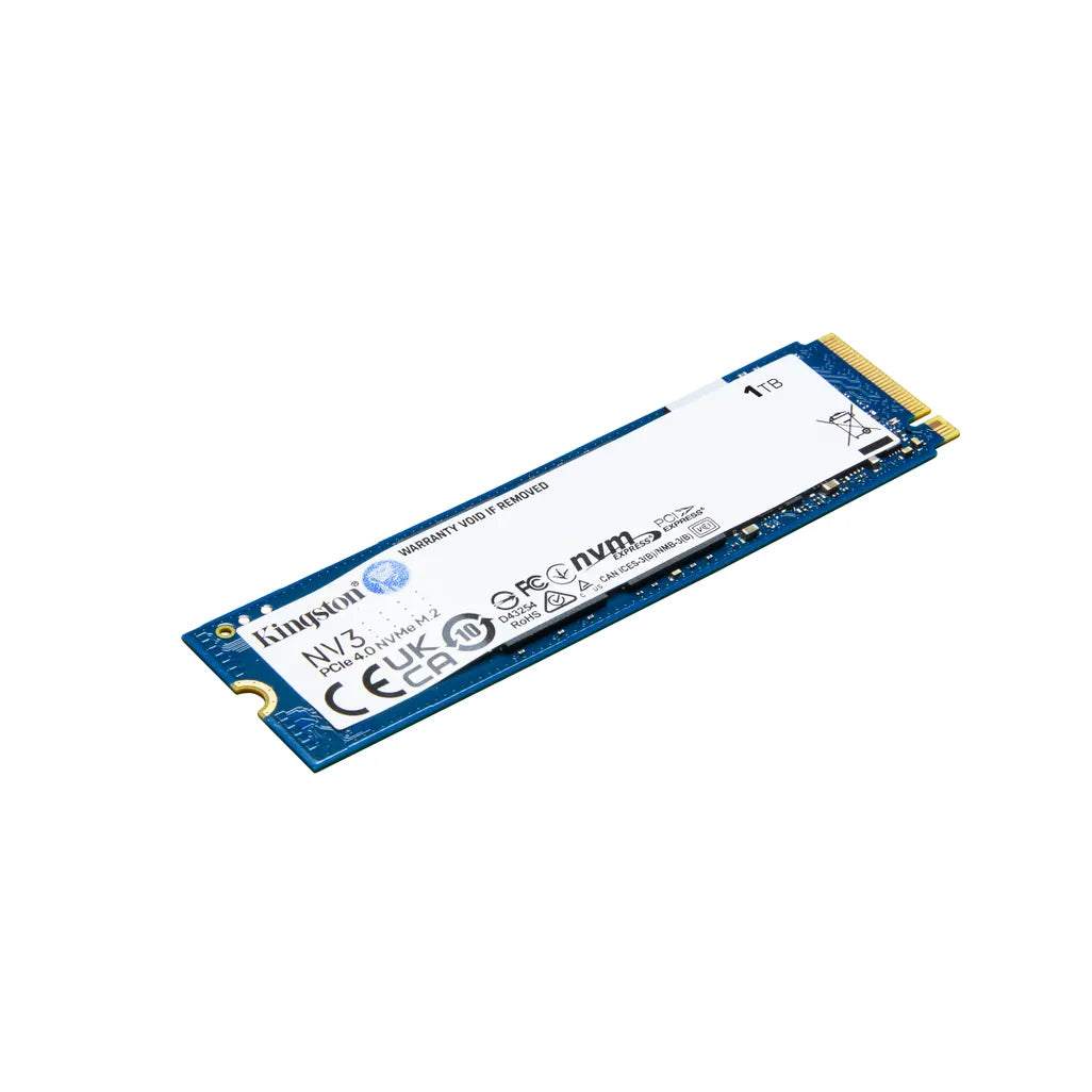 Kingston Technology 1TB NV3 M.2 2280 NVMe Internal SSD - iDesign Communications