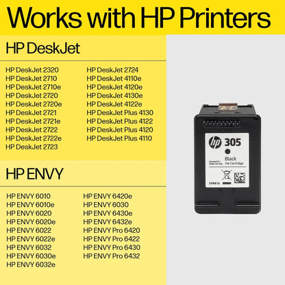 HP 305 Cyan Magenta Yellow Standard Yield Printer Ink Cartridge - iDesign Communications