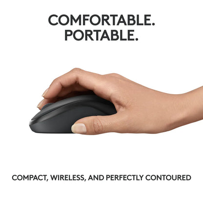 Logitech M240 Silent Bluetooth Ambidextrous Mouse Black - iDesign Communications