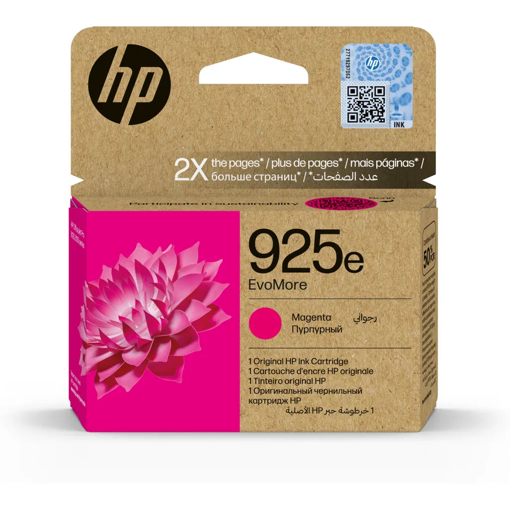 HP 925e EvoMore Magenta Printer Ink Cartridge Original - iDesign Communications
