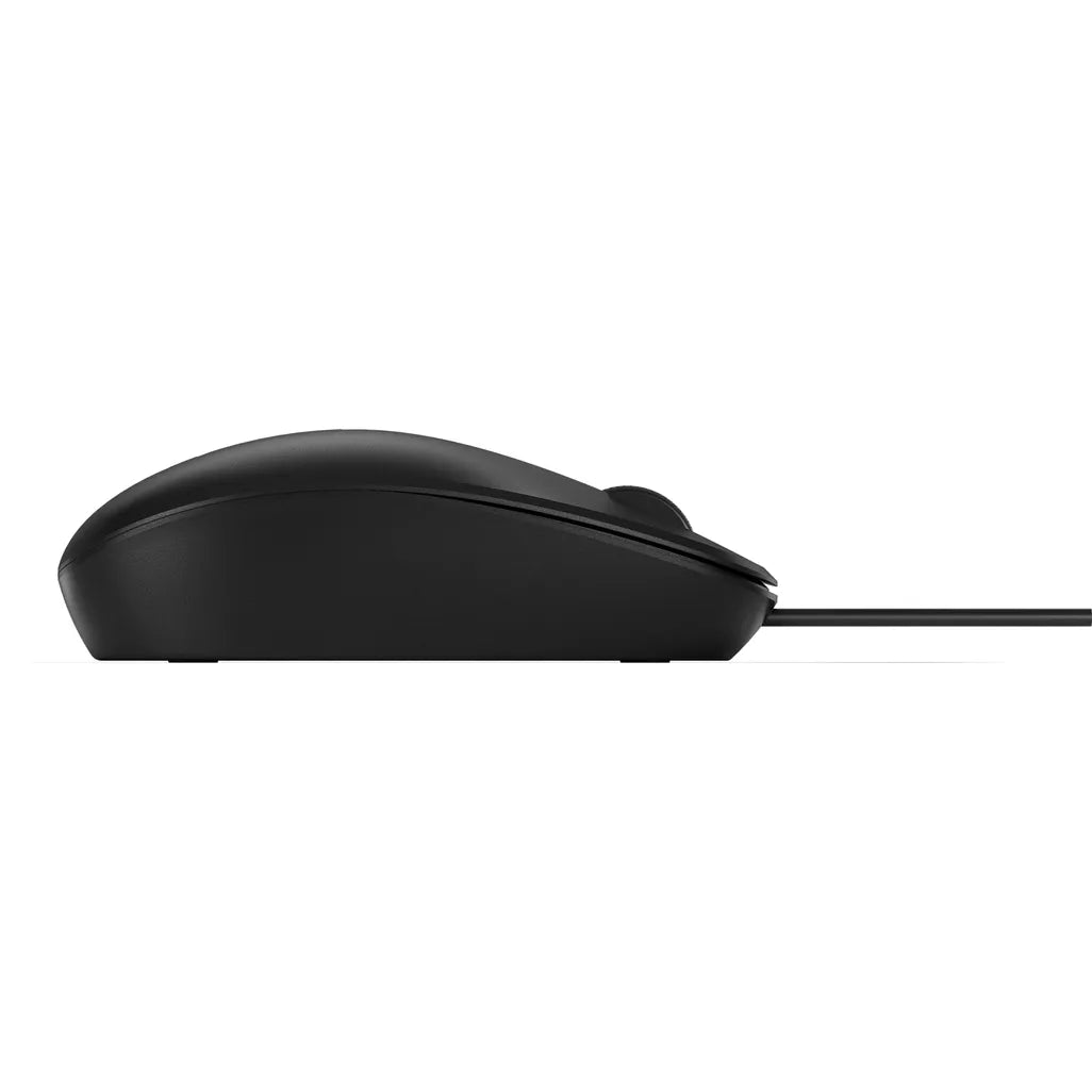 HP 125 USB Wired Mouse Black - iDesign Communications