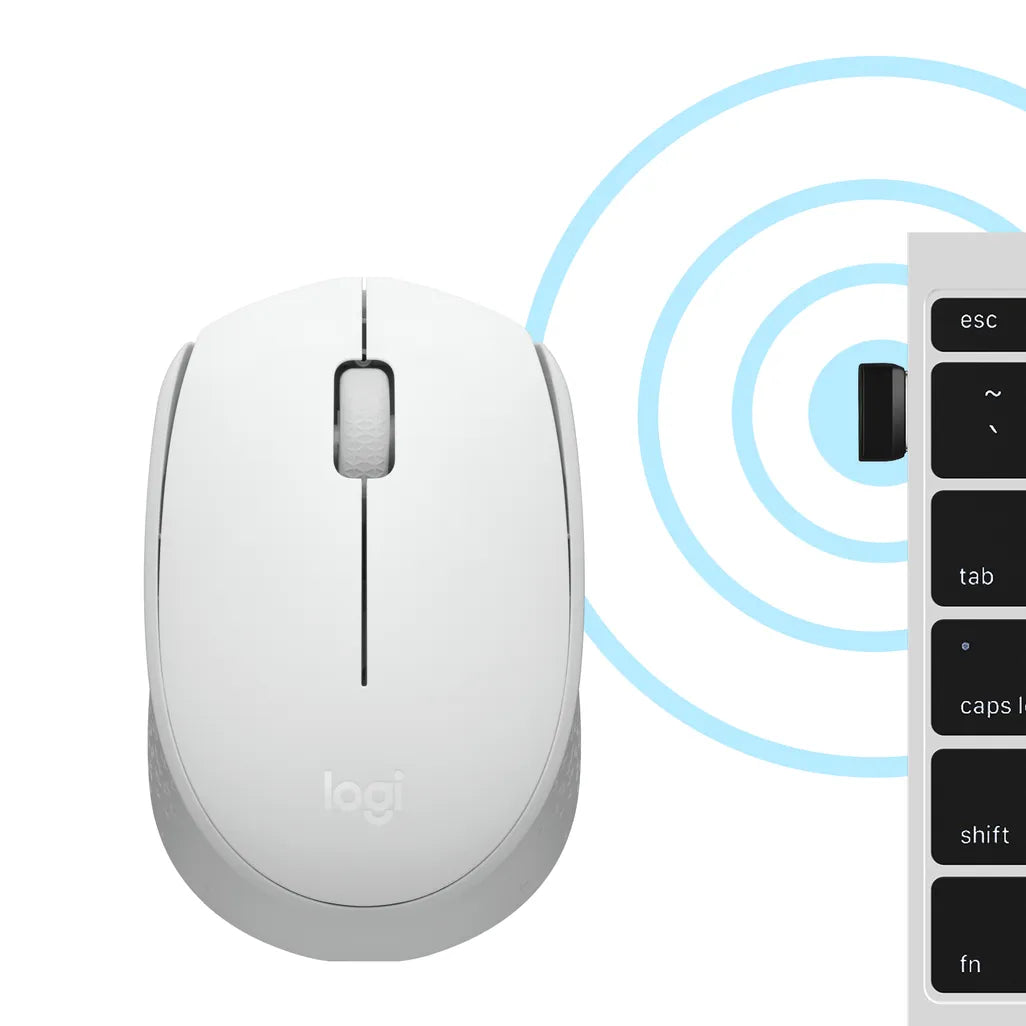 Logitech M171 Wireless Mouse White - iDesign Communications