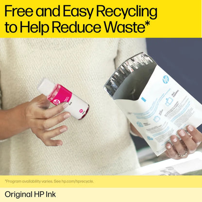 HP GT53XL 135-ml Bottle Black High Yield Printer Ink Cartridge Original - iDesign Communications