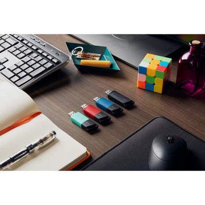 Kingston DataTraveler Exodia M USB Flash Drive 64 GB USB Type-A Black Blue - iDesign Communications