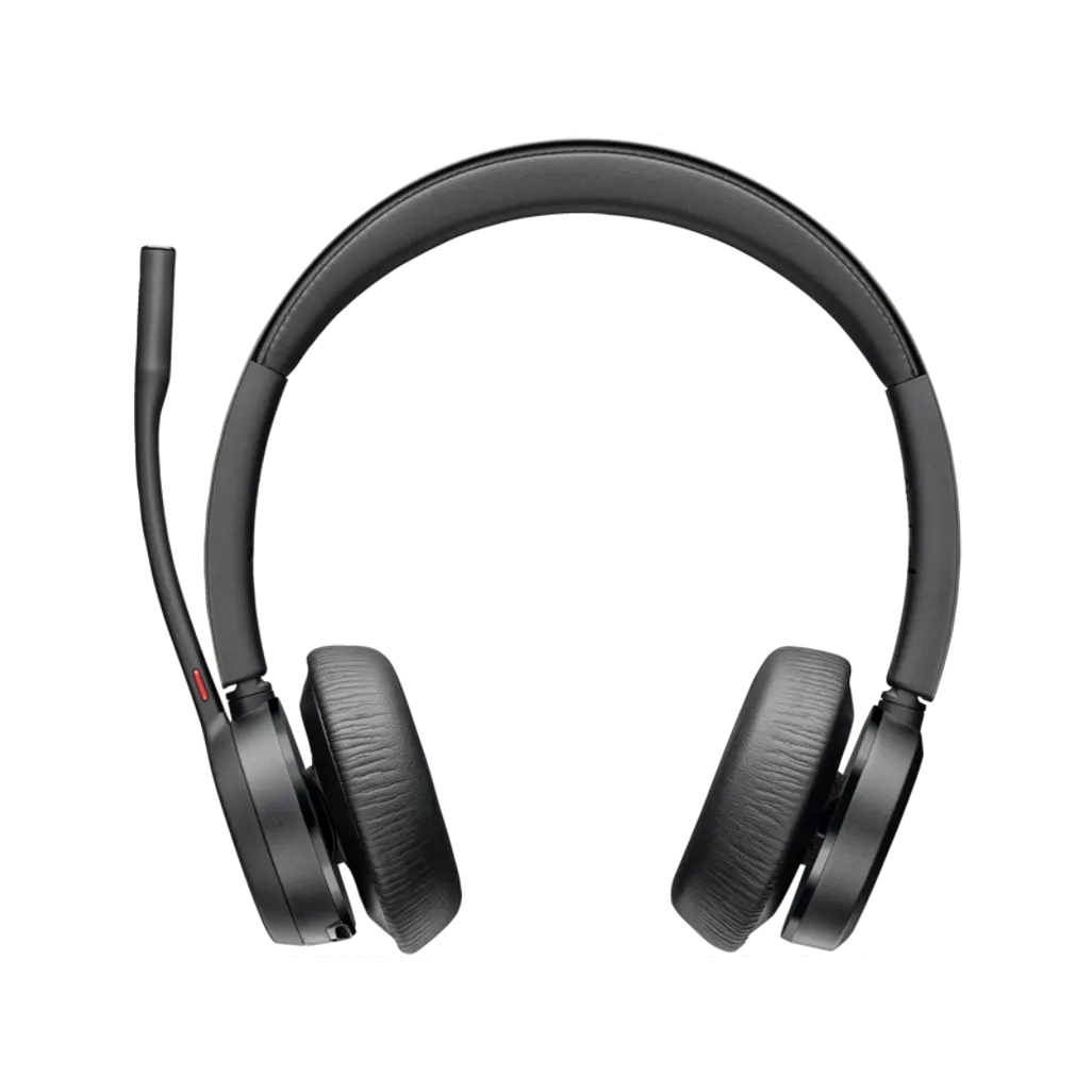 Poly Voyager 4320 Stereo USB-A Wireless Headset with BT700 Dongle - iDesign Communications