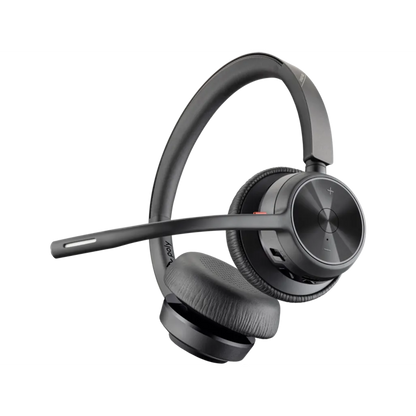 Poly Voyager 4320 Stereo USB-A Wireless Headset with BT700 Dongle - iDesign Communications