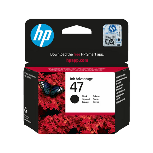 HP 47 Ink Advantage Black Printer Cartridge Original - iDesign Communications