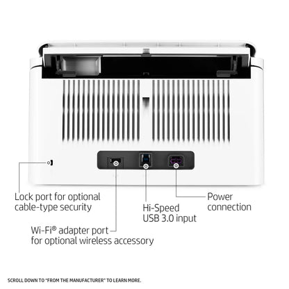 HP ScanJet Enterprise Flow 7000 s3 Up To 75 ppm 600 x 600 dpi A4 Sheet-fed Scanner - iDesign Communications