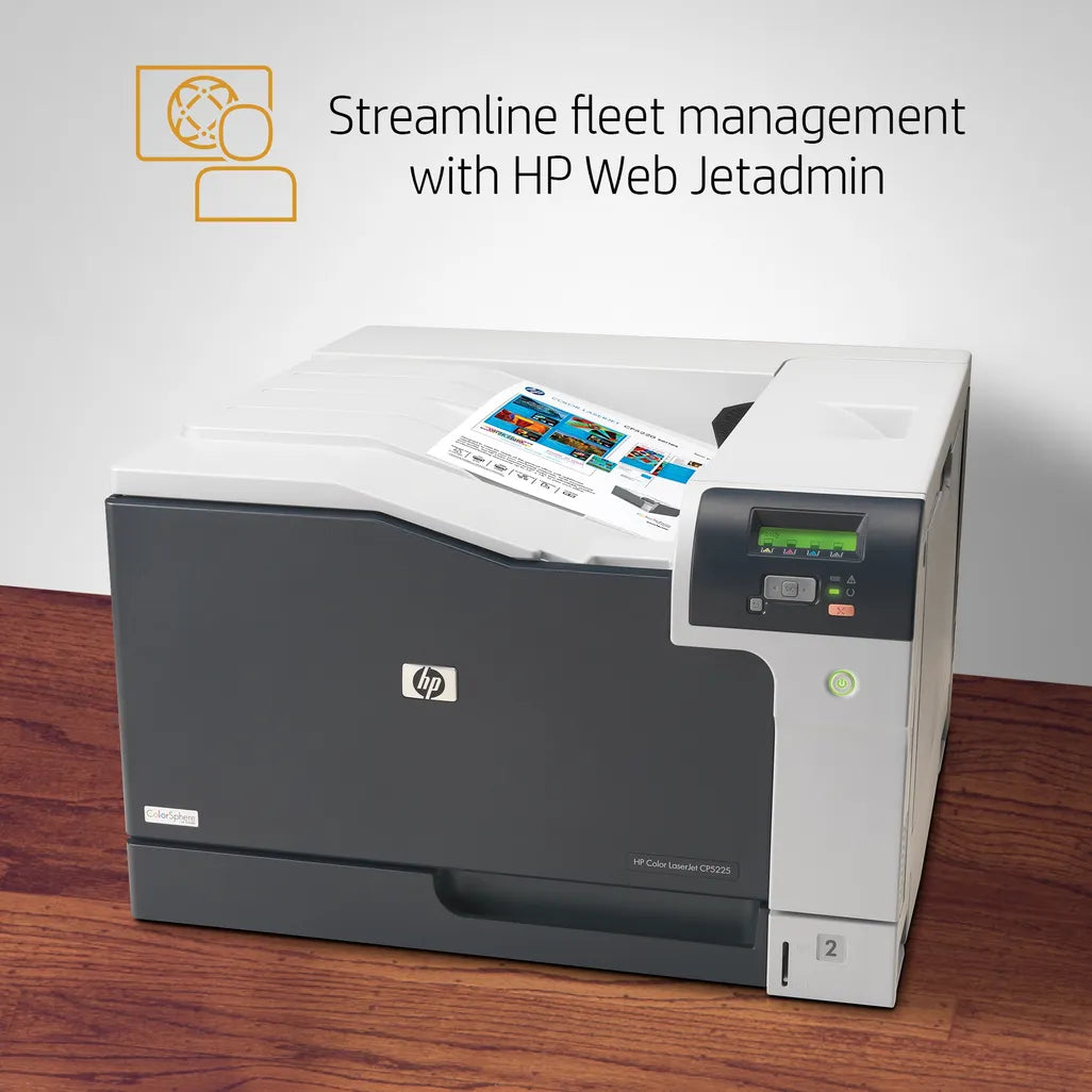 HP LaserJet Professional CP5225DN A3 Colour Laser Printer - iDesign Communications
