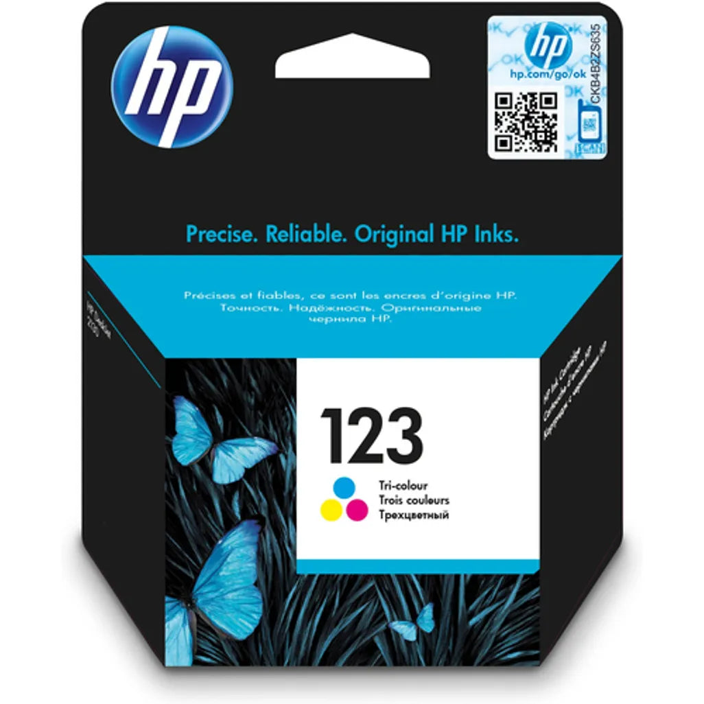HP 123 Tri-Colour Printer Ink Cartridge - iDesign Communications
