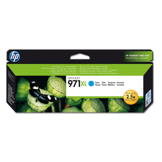 HP 971XL Cyan High Yield Printer Ink Cartridge Original - iDesign Communications