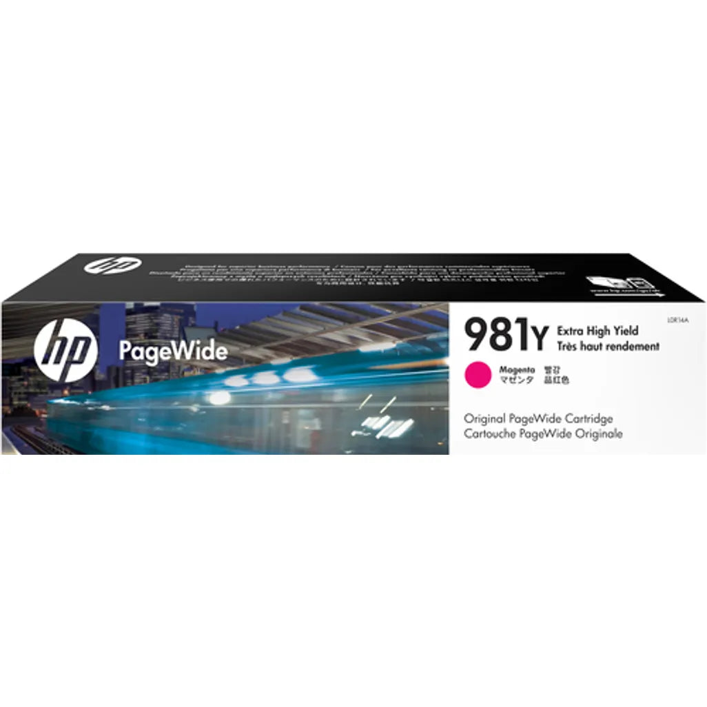 HP 981Y PageWide Magenta High Yield Printer Ink Cartridge Original - iDesign Communications