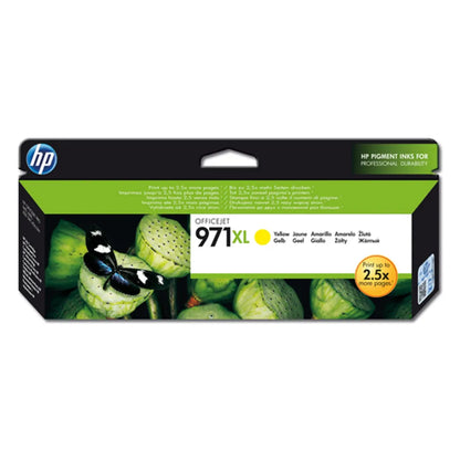 HP 971XL Yellow High Yield Printer Ink Cartridge Original - iDesign Communications