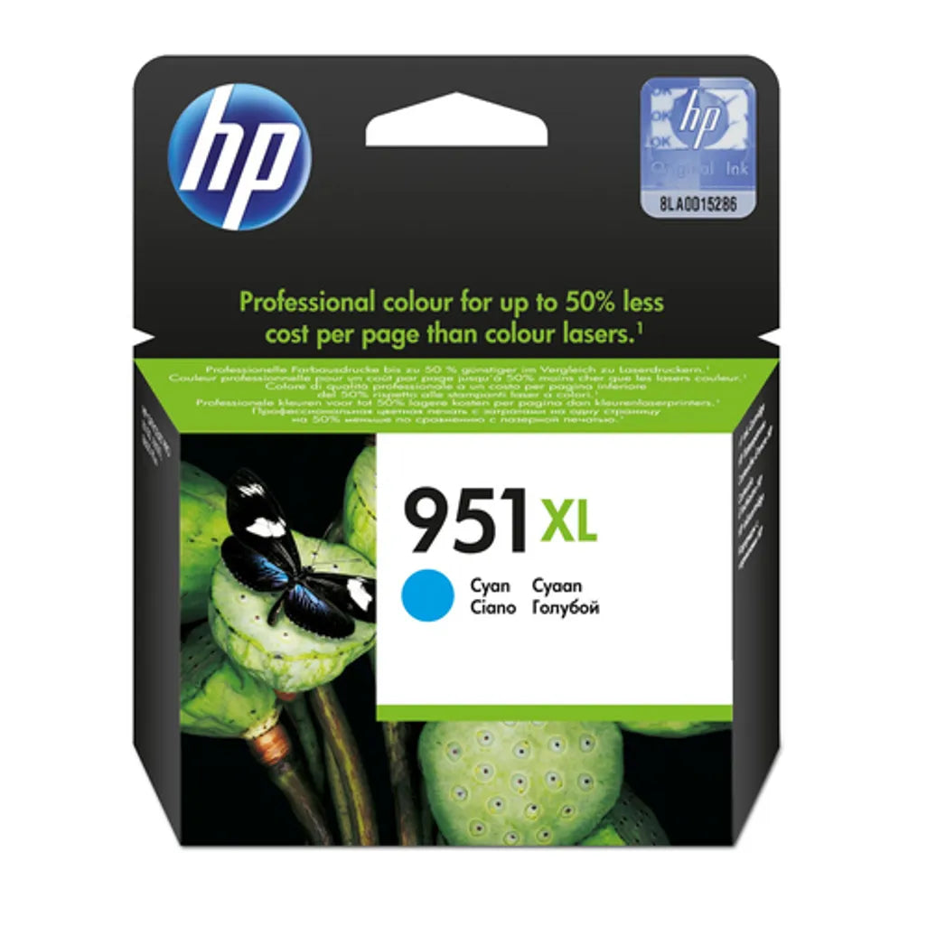 HP 951XL Cyan High Yield Printer Ink Cartridge Original - iDesign Communications
