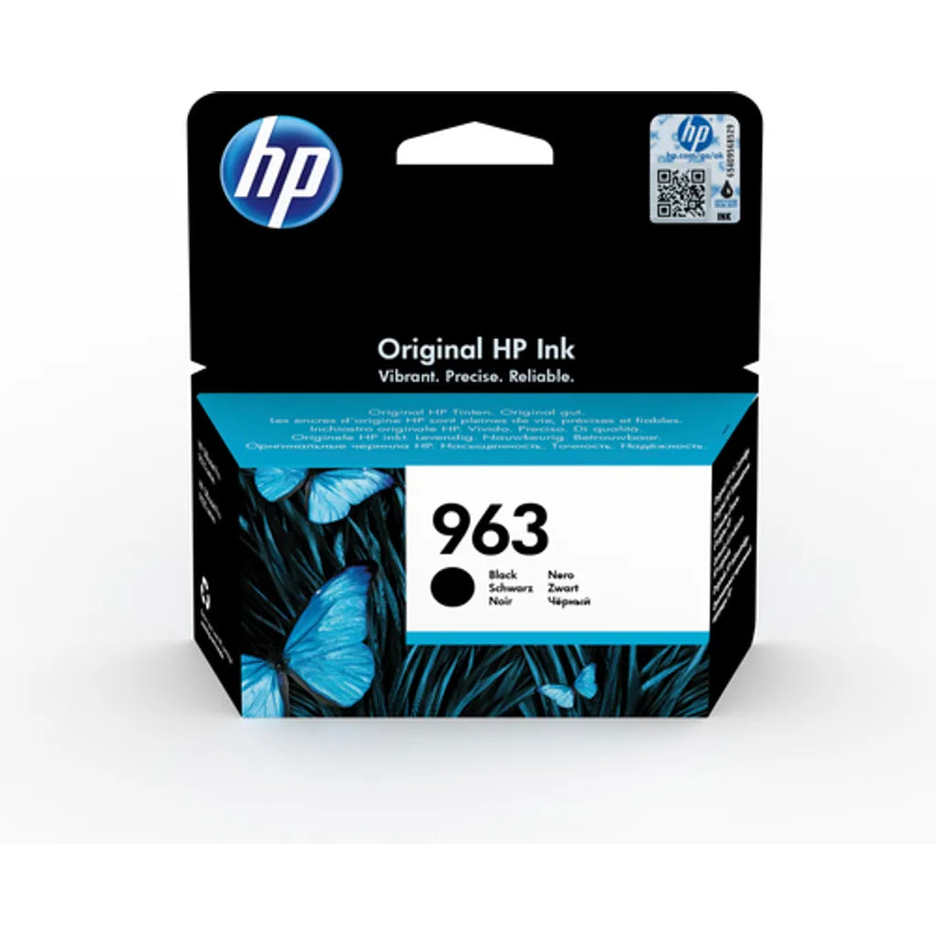 HP 963 Black Standard Yield Printer Ink Cartridge Original - iDesign Communications