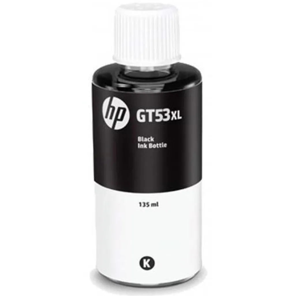 HP GT53XL 135-ml Bottle Black High Yield Printer Ink Cartridge Original - iDesign Communications