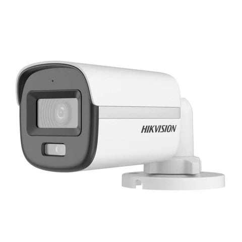 Hikvision 2MP 2.8mm Smart Hybrid Light with ColourVu Fixed Mini Bullet Camera - iDesign Communications