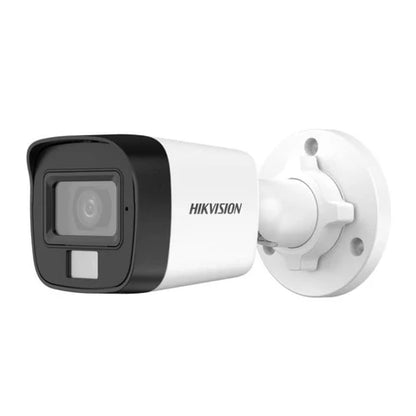 Hikvision 2MP 2.8mm Smart Hybrid Light Audio Fixed Mini Bullet Camera - iDesign Communications