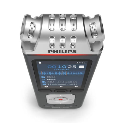 Philips DVT8115B Meeting Recorder with 2x Boundry Microphones - iDesign Communications