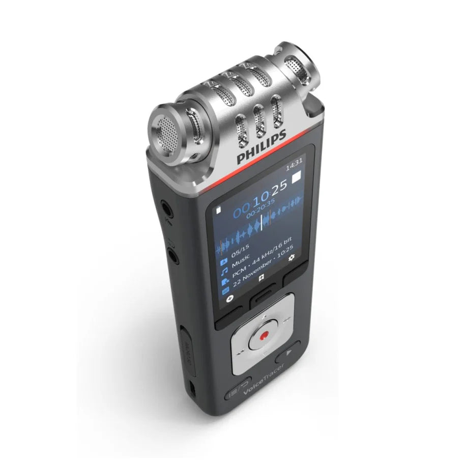 Philips DVT8115B Meeting Recorder with 2x Boundry Microphones - iDesign Communications