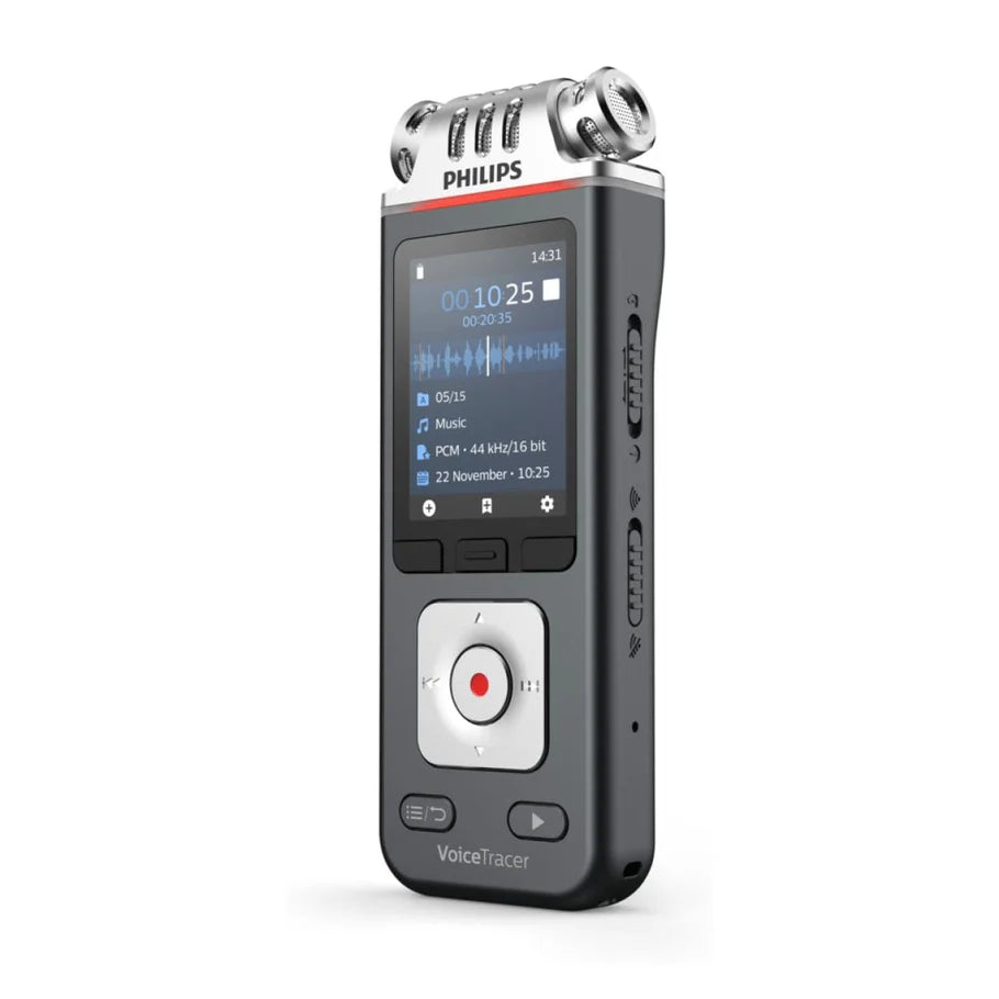 Philips DVT8115B Meeting Recorder with 2x Boundry Microphones - iDesign Communications