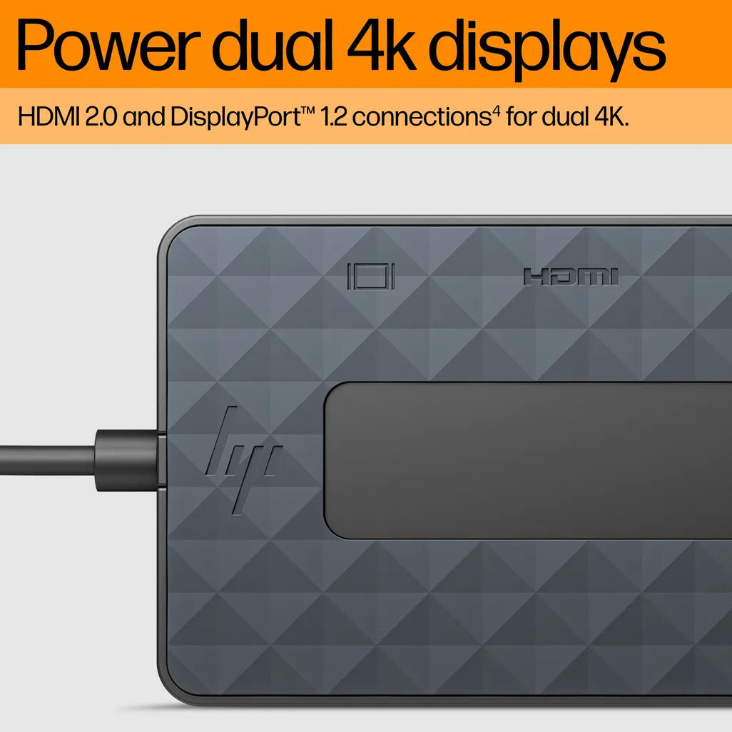 HP 7-in-1 to Type-C USB Hub with Notebook Charger Bundle - iDesign Communications