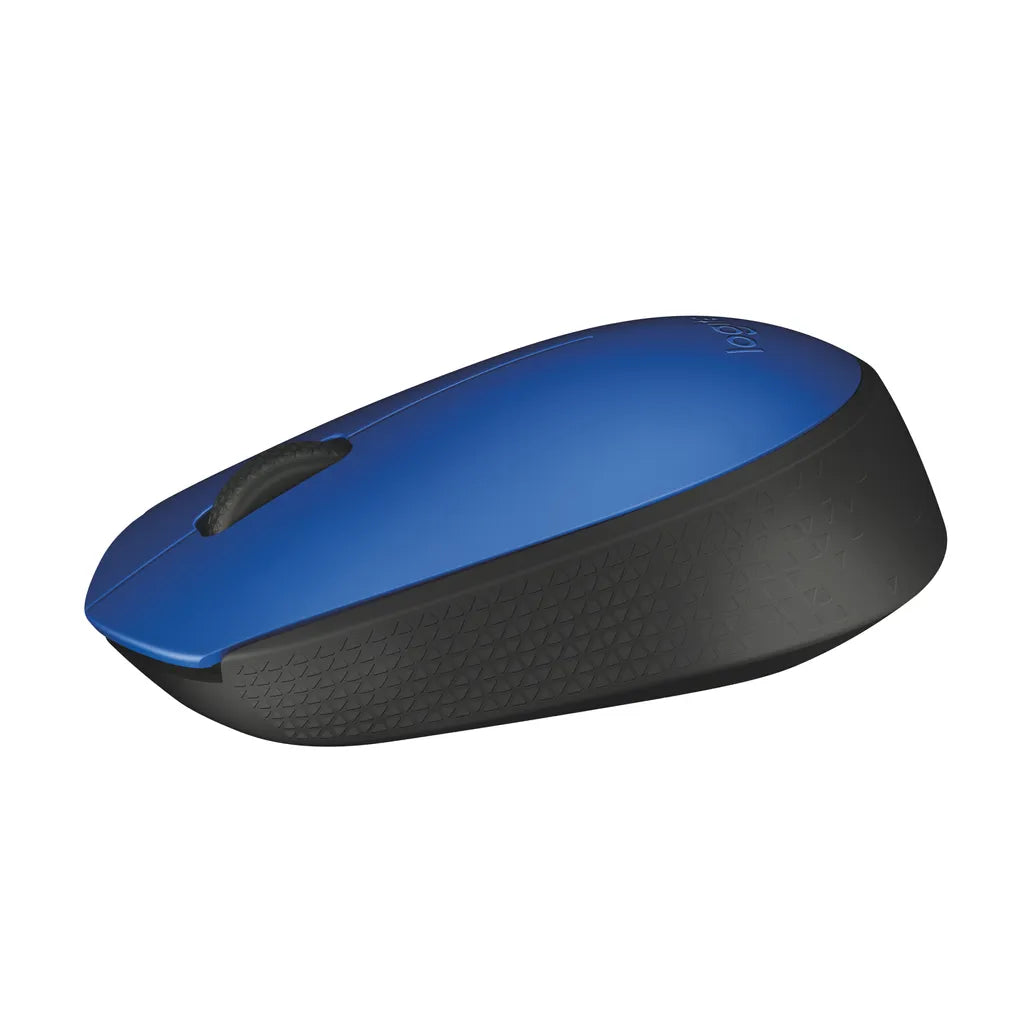 Logitech M171 Wireless Mouse Blue and Black - iDesign Communications