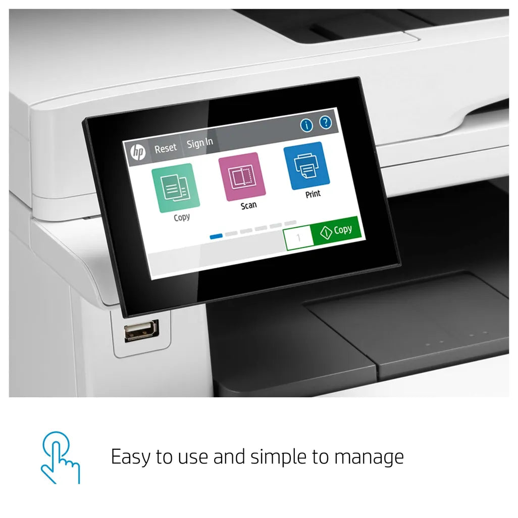 HP Color LaserJet Enterprise M480f A4 Multifunction Business Printer - iDesign Communications