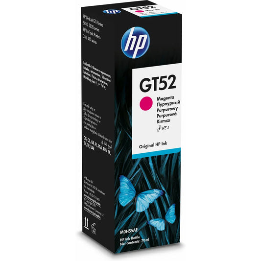 HP GT52 Magenta Printer Ink Bottle Original - iDesign Communications