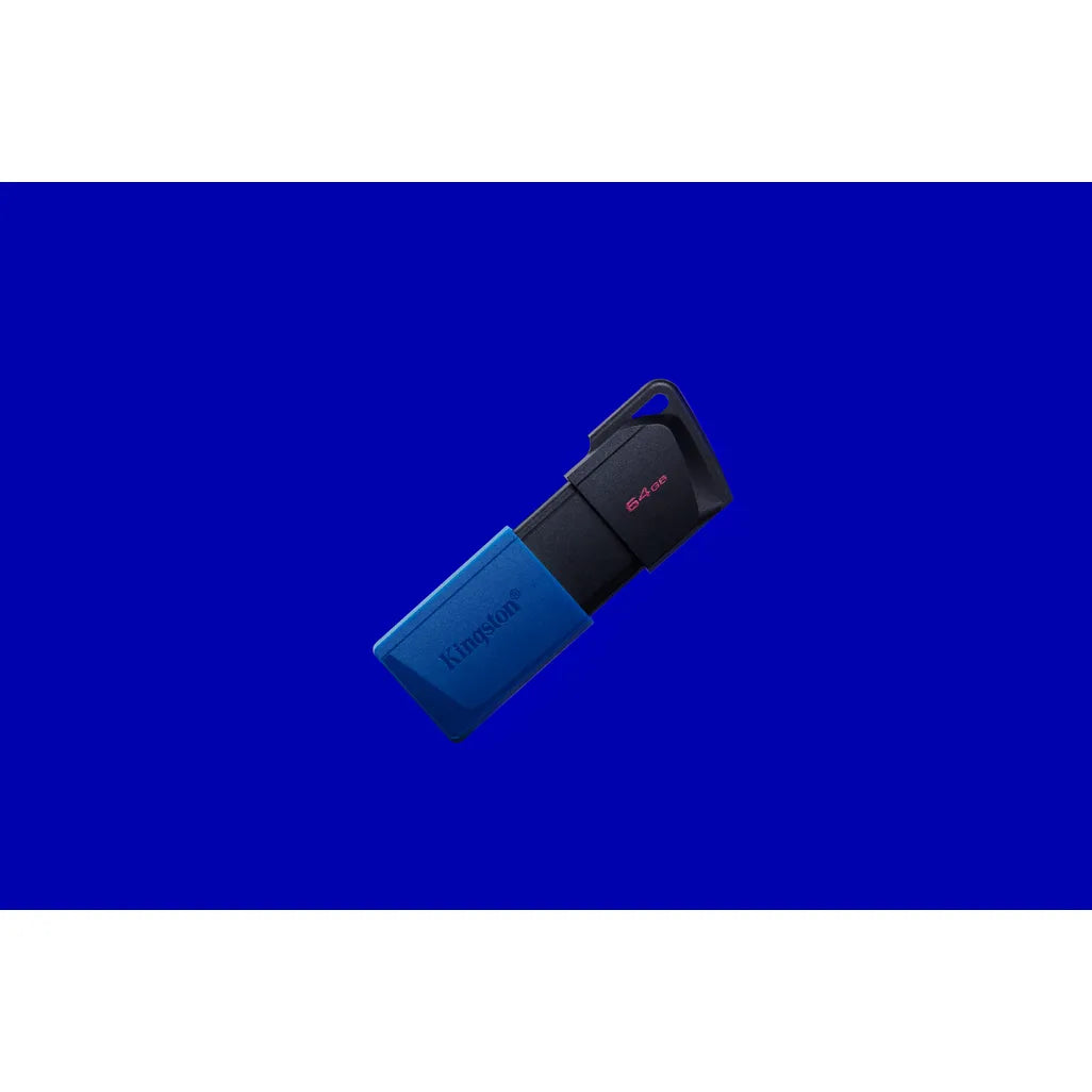 Kingston DataTraveler Exodia M USB Flash Drive 64 GB USB Type-A Black Blue - iDesign Communications