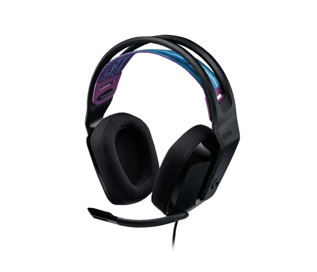 Logitech G335 Wired Gaming Headset - Black - iDesign Communications