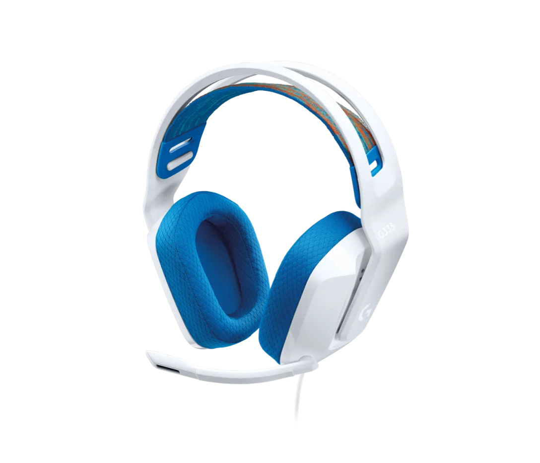 Logitech G335 Wired Gaming Headset - White - iDesign Communications