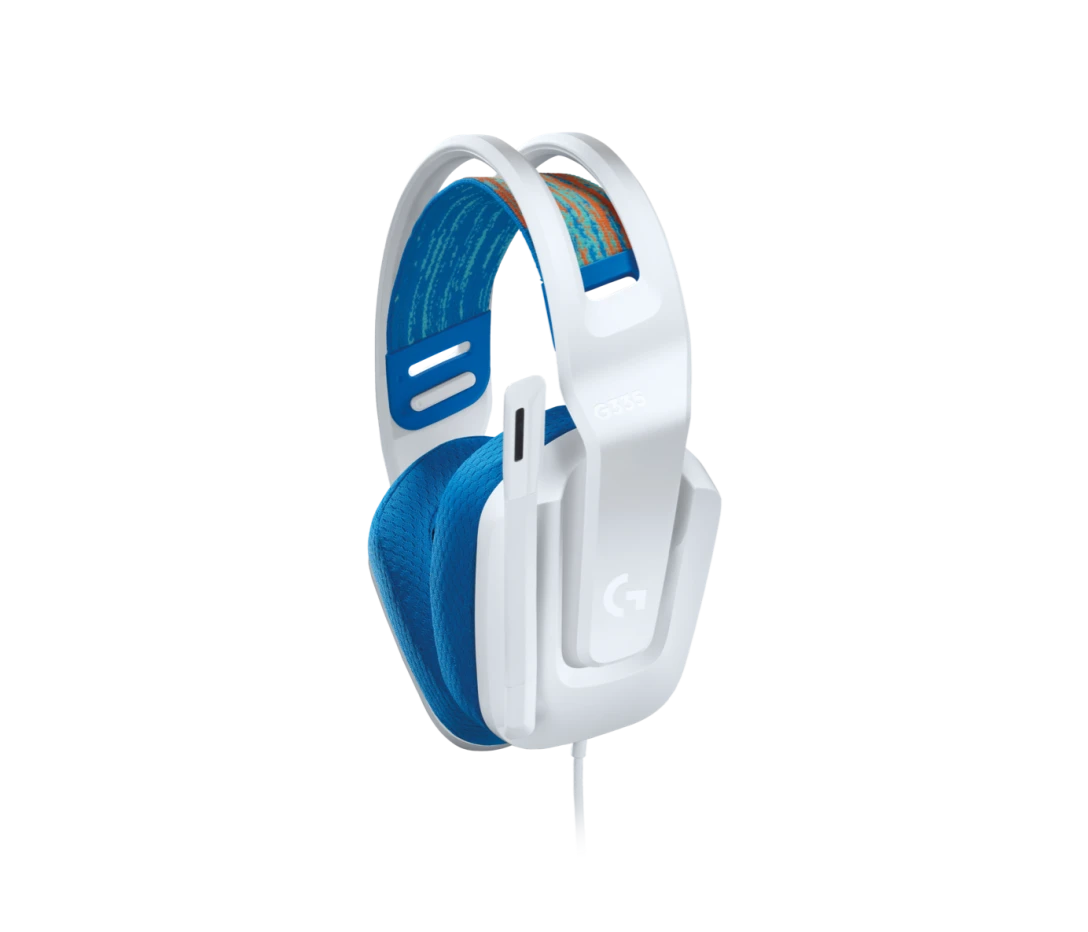 Logitech G335 Wired Gaming Headset - White - iDesign Communications