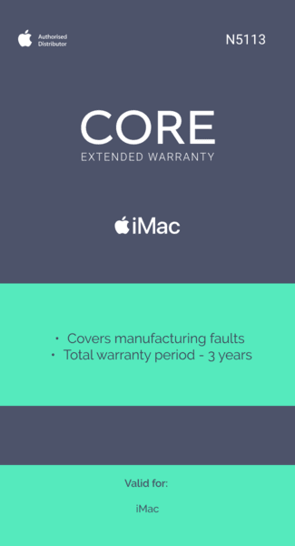 Extended Warranty: iMac - iDesign Communications