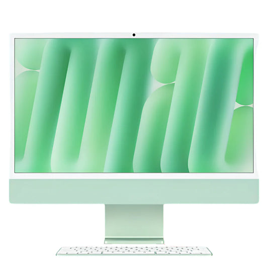 24-inch iMac M4-Chip with 8-core CPU - 8-core GPU 16GB | 256GB - Green - iDesign Communications
