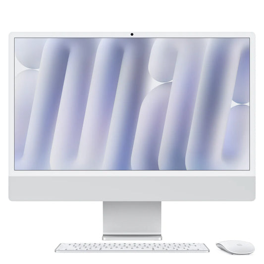 24-inch iMac M4-Chip with 8-core CPU - 8-core GPU 16GB | 256GB - Silver - iDesign Communications