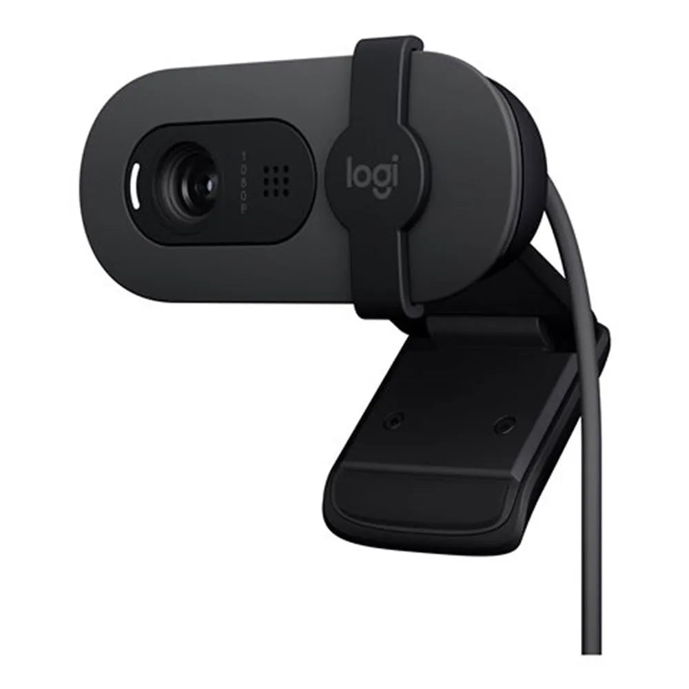 Logitech Brio 100 USB Full HD Webcam - Graphite - iDesign Communications