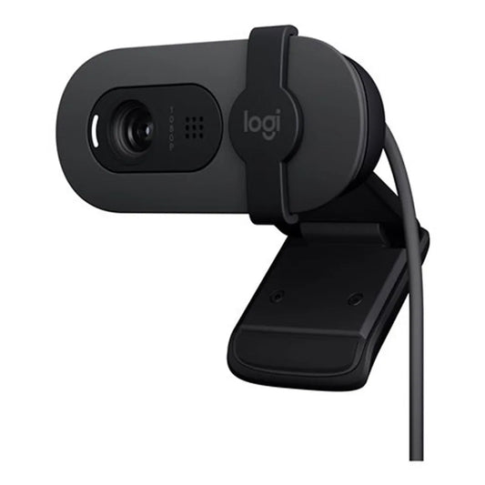 Logitech Brio 100 USB Full HD Webcam - Graphite - iDesign Communications