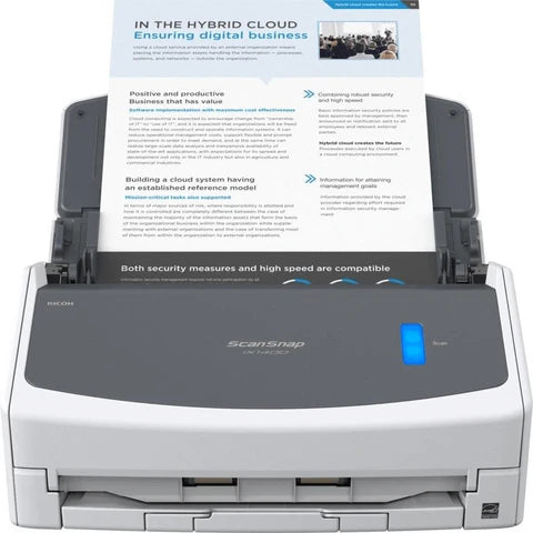 Ricoh ScanSnap iX1400 ADF Scanner 600 DPI A4 White - iDesign Communications